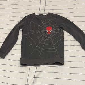 Marvel Spider-Man Charcoal Sweatshirt for Kids